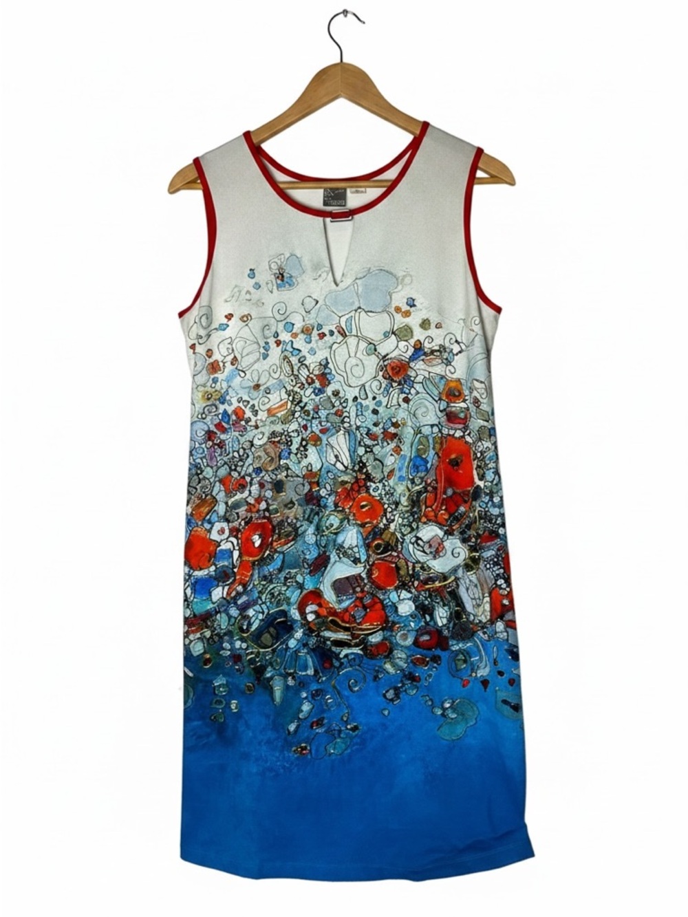 Simply Art Dolcezza  Vivacity” Nancy Stella Galianos Fit Flare Dress Size Medium